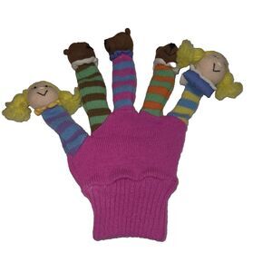 DAKIN 1994 Story Time Mitt Goldilocks And 3 Bears Glove Finger Hand Puppet